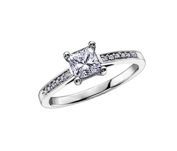 BAGUE EN OR BLANC SERTIE DE DIAMANTS - CR DX452W31 - BIJOUX CANADIEN BAGUE EN OR BLANC SERTIE DE DIAMANTS - CR DX452W31 - BIJOUX CANADIEN