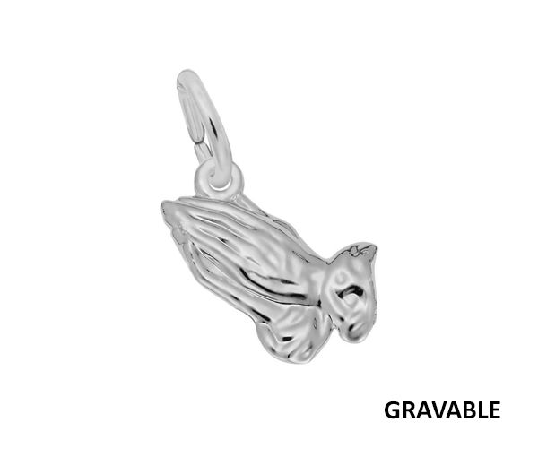 PENDENTIF ARGENT 2 MAINS JOINTES - NU 0216 ARG - NUCO/REMBRANDT PENDENTIF ARGENT 2 MAINS JOINTES - NU 0216 ARG - NUCO/REMBRANDT