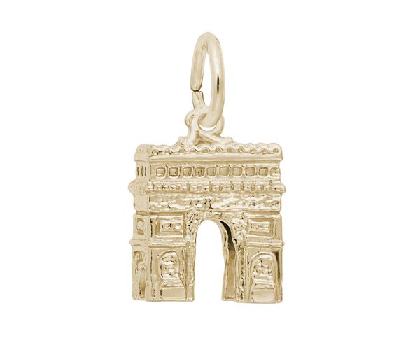 PENDENTIF 10K L'ARC DE TRIOMPHE - NU 0631 - NUCO/REMBRANDT PENDENTIF 10K L'ARC DE TRIOMPHE - NU 0631 - NUCO/REMBRANDT