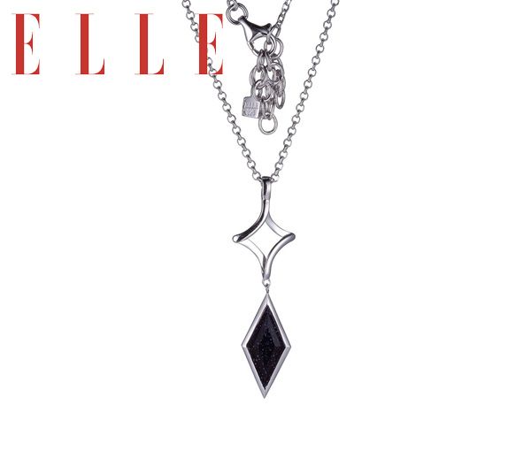 COLLIER ELLE ARGENT STELLAR PIERRE BLEU - PJ R0LB9QAC44 - ELLE COLLIER ELLE ARGENT STELLAR PIERRE BLEU - PJ R0LB9QAC44 - ELLE