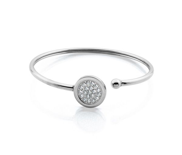 BRACELET BANGLE CERCLE PAVÉ CZ 6.5 - PJ T1XA110165 - STEELX BRACELET BANGLE CERCLE PAVÉ CZ 6.5 - PJ T1XA110165 - STEELX