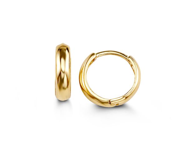 BOUCLES HUGGIES 14K 12MM 3.15MM - SY 5017 - BIJOUX D'IMPORTATION BOUCLES HUGGIES 14K 12MM 3.15MM - SY 5017 - BIJOUX D'IMPORTATION