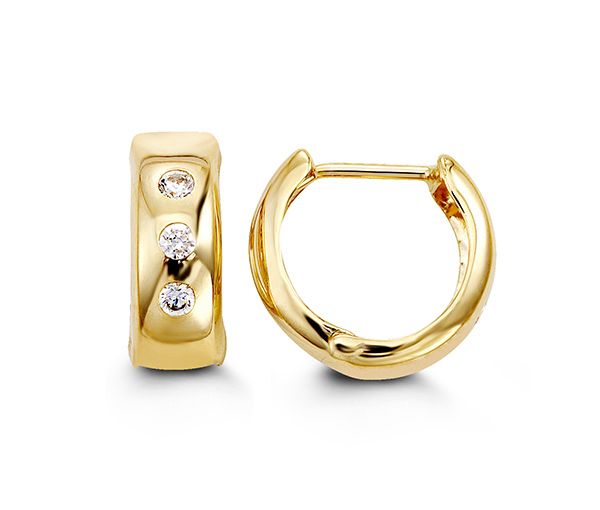 BOUCLES HUGGIES EN OR SERTIES DE CUBIQUES ZIRCONIAS - SY 6001 - BIJOUX D'IMPORTATION BOUCLES HUGGIES EN OR SERTIES DE CUBIQUES ZIRCONIAS - SY 6001 - BIJOUX D'IMPORTATION