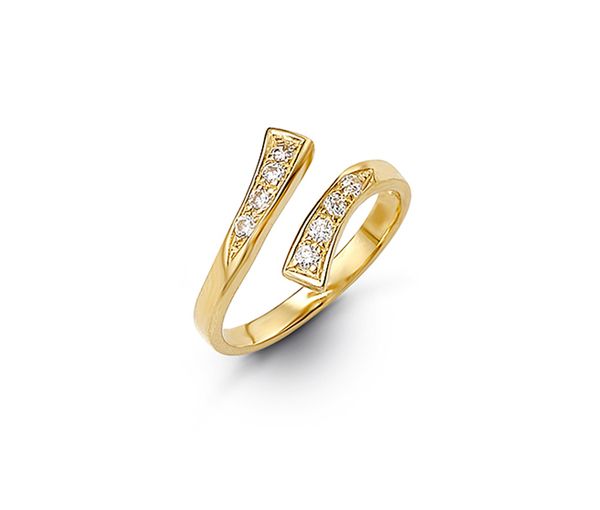 BAGUE D'ORTEIL EN OR SERTIE DE CUBIQUES ZIRCONIAS - SY 7003 - BIJOUX D'IMPORTATION BAGUE D'ORTEIL EN OR SERTIE DE CUBIQUES ZIRCONIAS - SY 7003 - BIJOUX D'IMPORTATION