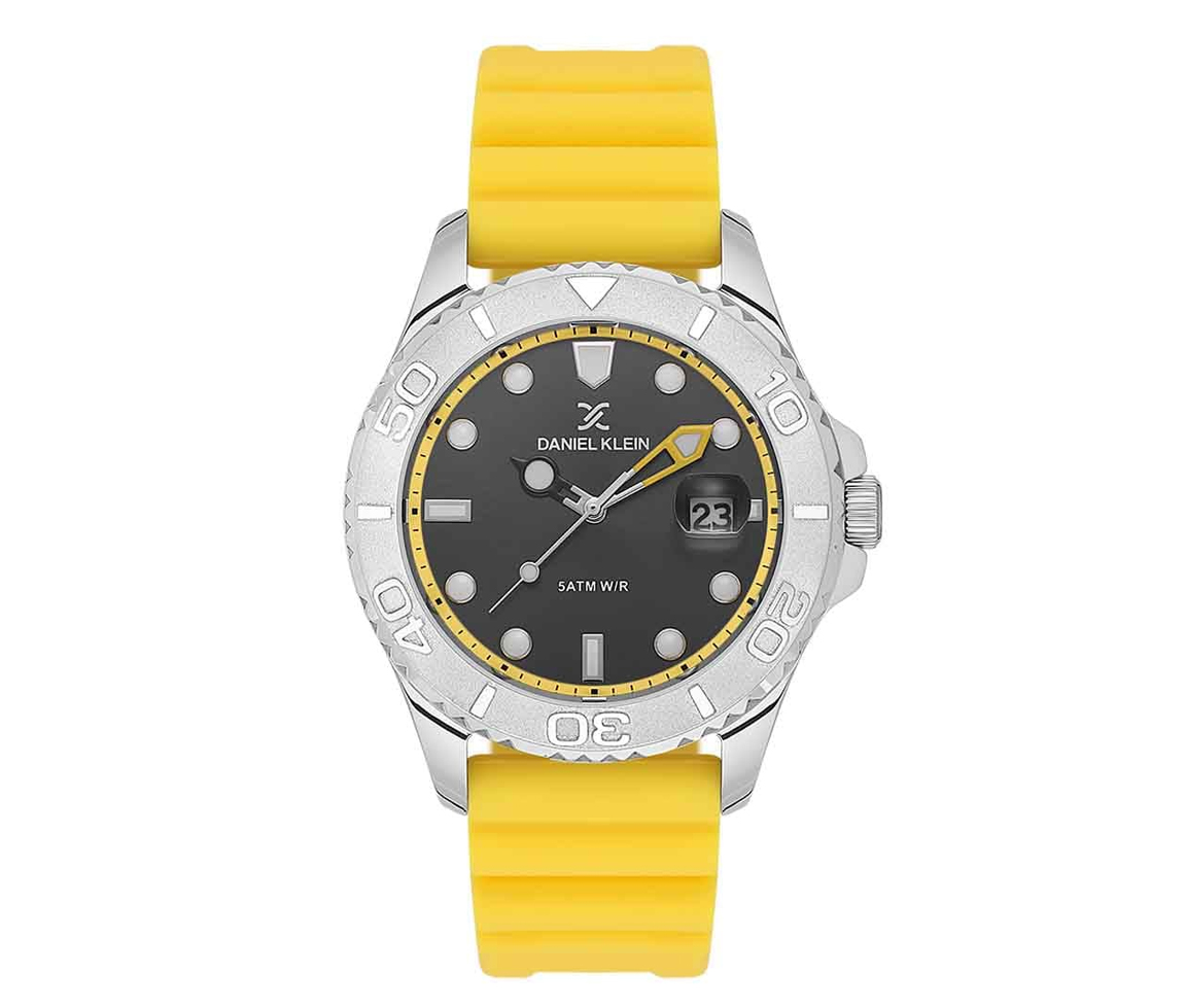 MONTRE DANIEL KLEIN AVEC BRACELET DE SILICONE - BA DK13816/4 - DANIEL KLEIN MONTRE DANIEL KLEIN AVEC BRACELET DE SILICONE - BA DK13816/4 - DANIEL KLEIN