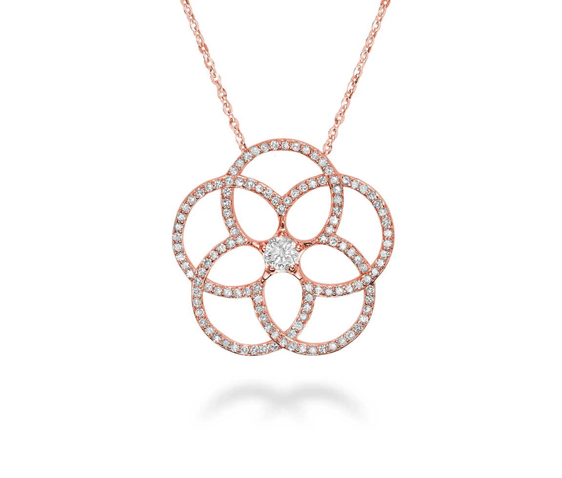 PENDENTIF EN OR 14K SERTI DE DIAMANTS - BR 0904BF50R - Bijoux d'importation PENDENTIF EN OR 14K SERTI DE DIAMANTS - BR 0904BF50R - Bijoux d'importation