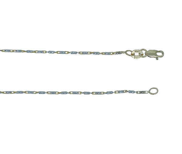 CHAINE MAILLE BÂTONNET EN OR - MB BAT0.92T18 - BIJOUX D'IMPORTATION CHAINE MAILLE BÂTONNET EN OR - MB BAT0.92T18 - BIJOUX D'IMPORTATION