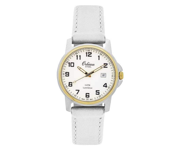 MONTRE ORLEAN ACIER 2T LUMIGLOW - BA ME3192-BC - ORLEAN MONTRE ORLEAN ACIER 2T LUMIGLOW - BA ME3192-BC - ORLEAN