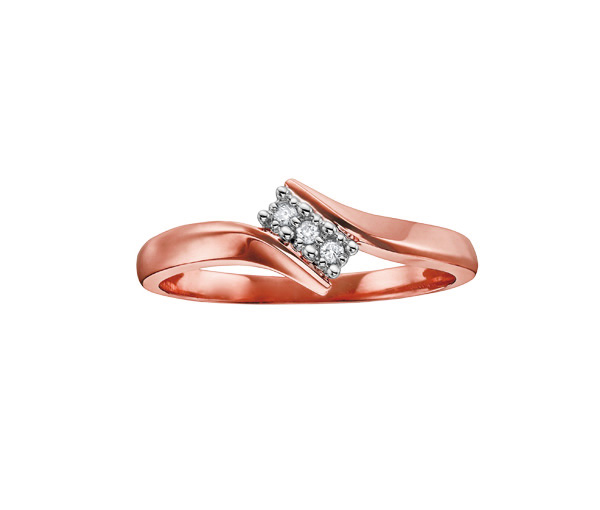 BAGUE EN OR 10K SERTIE DE DIAMANTS - CR DD1964R - BIJOUX CANADIEN BAGUE EN OR 10K SERTIE DE DIAMANTS - CR DD1964R - BIJOUX CANADIEN