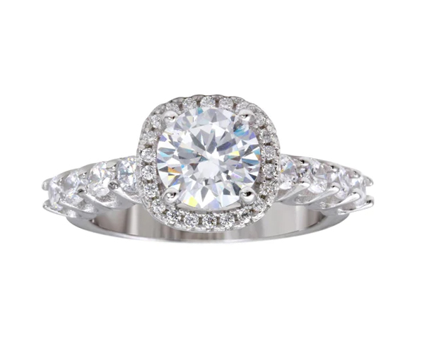 BAGUE EN ARGENT RHODIÉ SERTIE DE CUBIQUES ZIRCONIAS - SP BGR01229/5 - BIJOUX D'IMPORTATION BAGUE EN ARGENT RHODIÉ SERTIE DE CUBIQUES ZIRCONIAS - SP BGR01229/5 - BIJOUX D'IMPORTATION