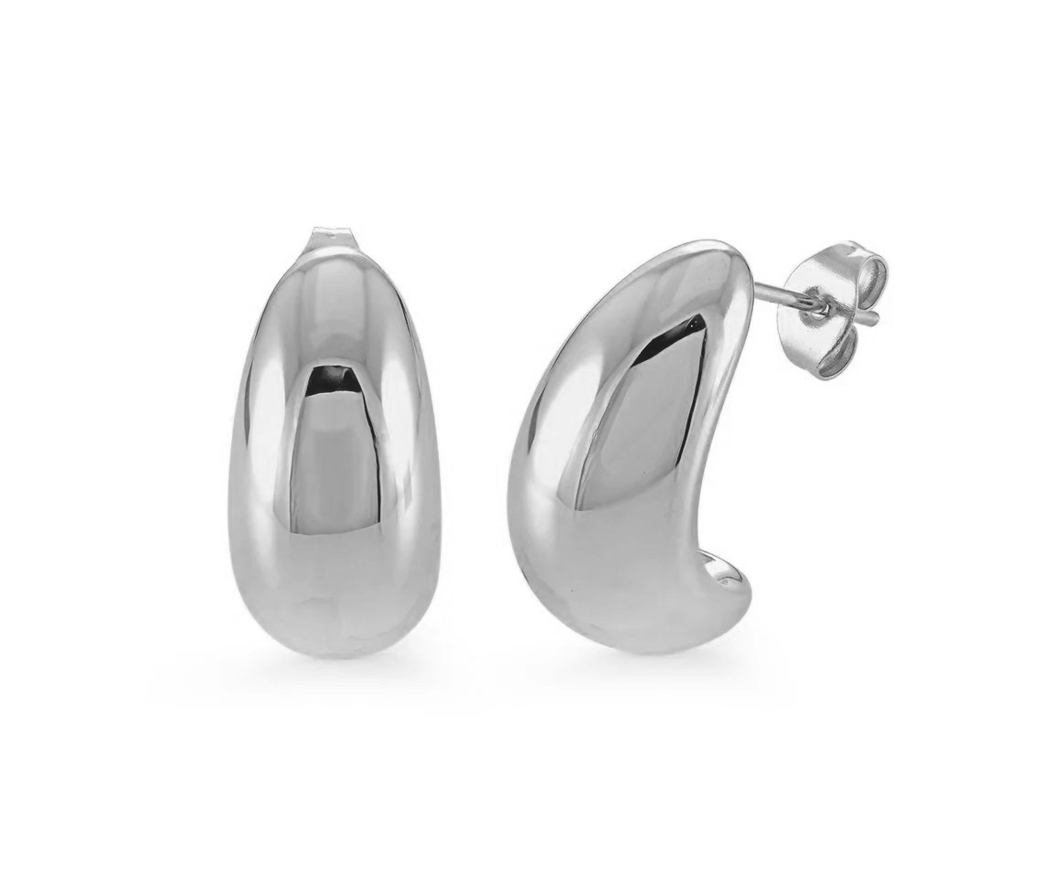 BOUCLES EN FORME DE GOUTTES EN ACIER OU ACIER/PVD OR - IG SEA432 - VÉLORIA BOUCLES EN FORME DE GOUTTES EN ACIER OU ACIER/PVD OR - IG SEA432 - VÉLORIA
