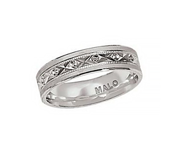 JONC EN OR CONFORT FIT TAILLÉ DIAMANT - ML JM343/6W - MALO JONC EN OR CONFORT FIT TAILLÉ DIAMANT - ML JM343/6W - MALO