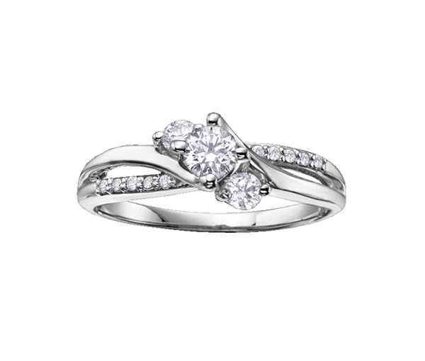 BAGUE EN OR JAUNE OU BLANC SERTIE DE DIAMANTS CANADIENS ET DE DIAMANTS - CR AM135W - DIAMANT CANADIEN BAGUE EN OR JAUNE OU BLANC SERTIE DE DIAMANTS CANADIENS ET DE DIAMANTS - CR AM135W - DIAMANT CANADIEN