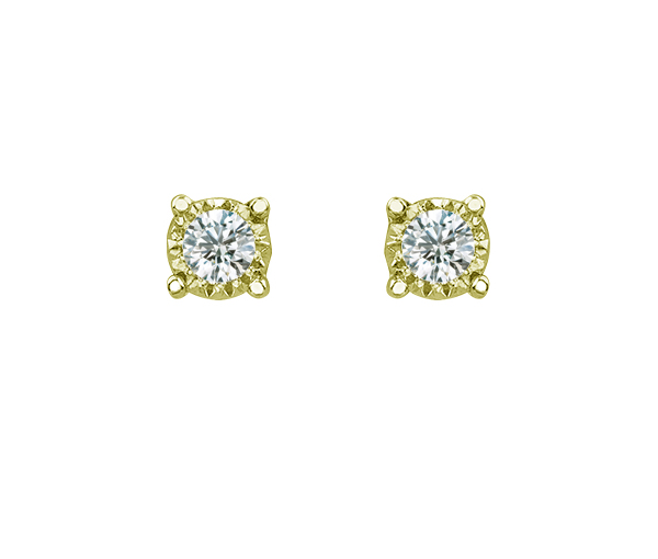 BOUCLES EN OR SERTIES DE DIAMANTS - CR DX813YW03 - BIJOUX CANADIEN BOUCLES EN OR SERTIES DE DIAMANTS - CR DX813YW03 - BIJOUX CANADIEN