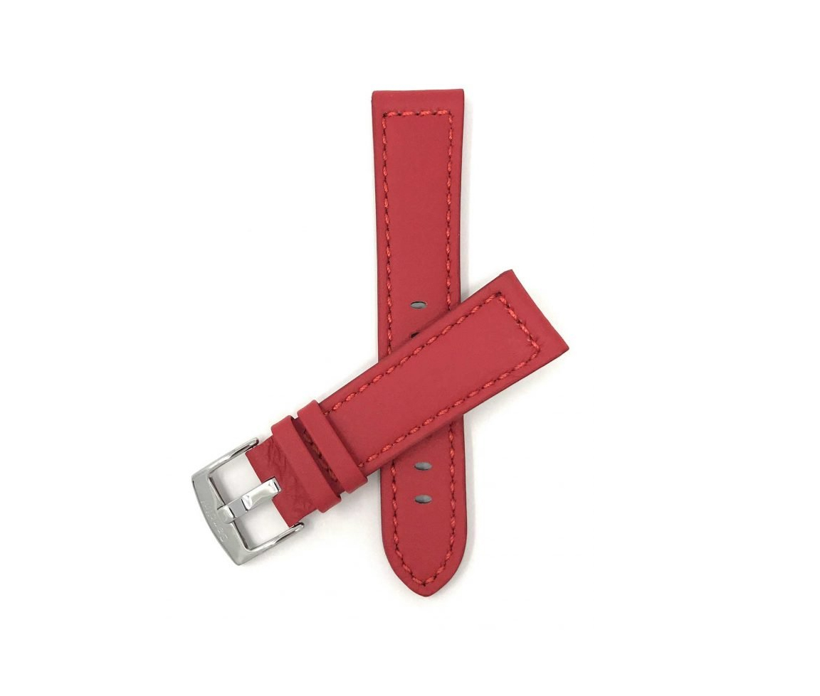 BRACELET DE MONTRE EN CUIR AVEC SURPIQÛRES BRACELET DE MONTRE EN CUIR AVEC SURPIQÛRES