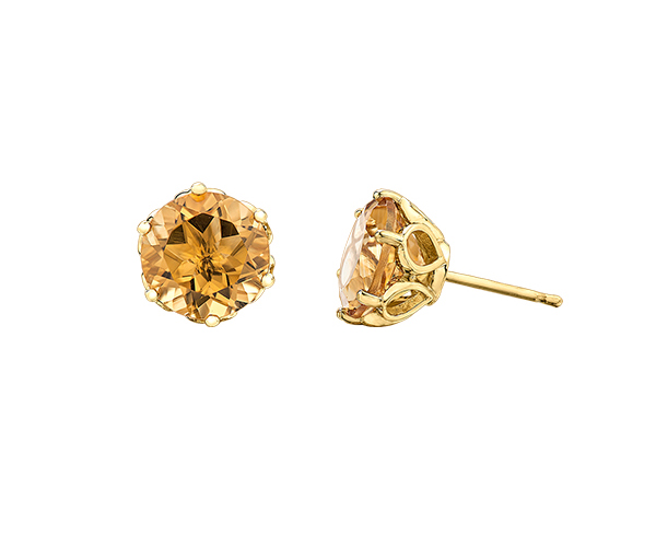 BOUCLES EN OR SERTIES DE PIERRES FINES VARIÉES - CR DX694YCI - BIJOUX CANADIEN BOUCLES EN OR SERTIES DE PIERRES FINES VARIÉES - CR DX694YCI - BIJOUX CANADIEN