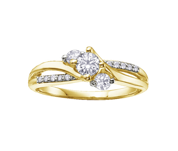 BAGUE EN OR JAUNE OU BLANC SERTIE DE DIAMANTS CANADIENS ET DE DIAMANTS - CR AM135Y - DIAMANT CANADIEN BAGUE EN OR JAUNE OU BLANC SERTIE DE DIAMANTS CANADIENS ET DE DIAMANTS - CR AM135Y - DIAMANT CANADIEN