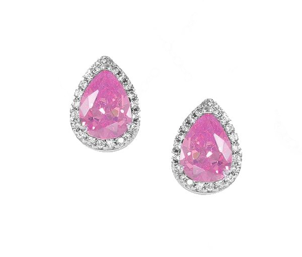 BOUCLES EN FORME DE GOUTTE EN ARGENT RHODIÉ SERTI DE CUBIQUES ZIRCONIAS DE COULEURS VARIÉES - SP BGS00441BOC - BIJOUX D'IMPORTATION BOUCLES EN FORME DE GOUTTE EN ARGENT RHODIÉ SERTI DE CUBIQUES ZIRCONIAS DE COULEURS VARIÉES - SP BGS00441BOC - BIJOUX D'IMPORTATION