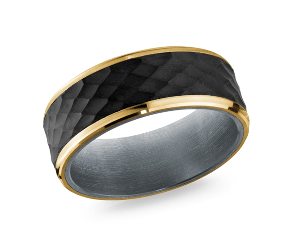 JONC EN TANTAL, OR 14K ET FIBRE DE CARBONE - ML MRDTS039Y - MALO JONC EN TANTAL, OR 14K ET FIBRE DE CARBONE - ML MRDTS039Y - MALO