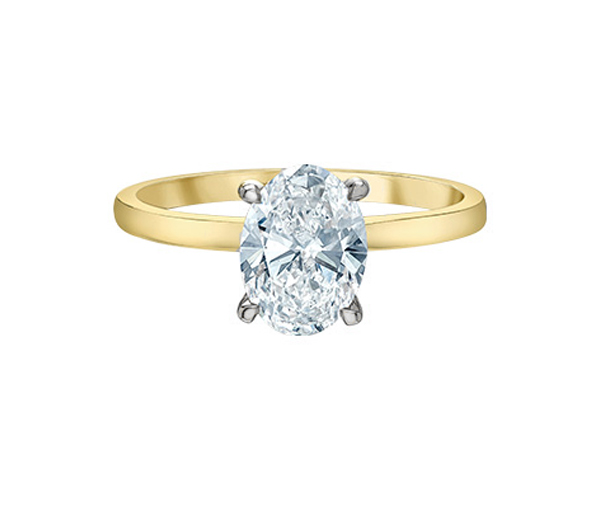 BAGUE EN OR SERTIE DE DIAMANTS DE LABORATOIRE - CR LD123YW155 - BIJOUX CANADIEN BAGUE EN OR SERTIE DE DIAMANTS DE LABORATOIRE - CR LD123YW155 - BIJOUX CANADIEN