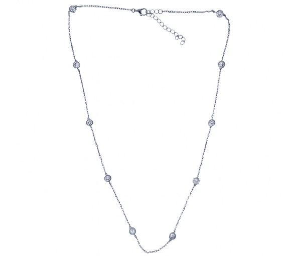 COLLIER EN ARGENT RHODIÉ OU ARGENT/PVD OR À MAILLE ROLO SERTI DE CUBIQUES ZIRCONIAS - SJ COLCZW - BIJOUTERIE SUISSE INC. COLLIER EN ARGENT RHODIÉ OU ARGENT/PVD OR À MAILLE ROLO SERTI DE CUBIQUES ZIRCONIAS - SJ COLCZW - BIJOUTERIE SUISSE INC.