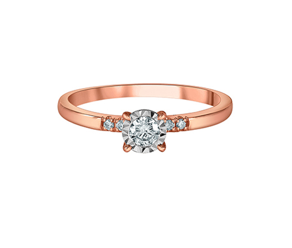 BAGUE EN OR SERTIE DE DIAMANTS - CR DX969RW20 - BIJOUX CANADIEN BAGUE EN OR SERTIE DE DIAMANTS - CR DX969RW20 - BIJOUX CANADIEN