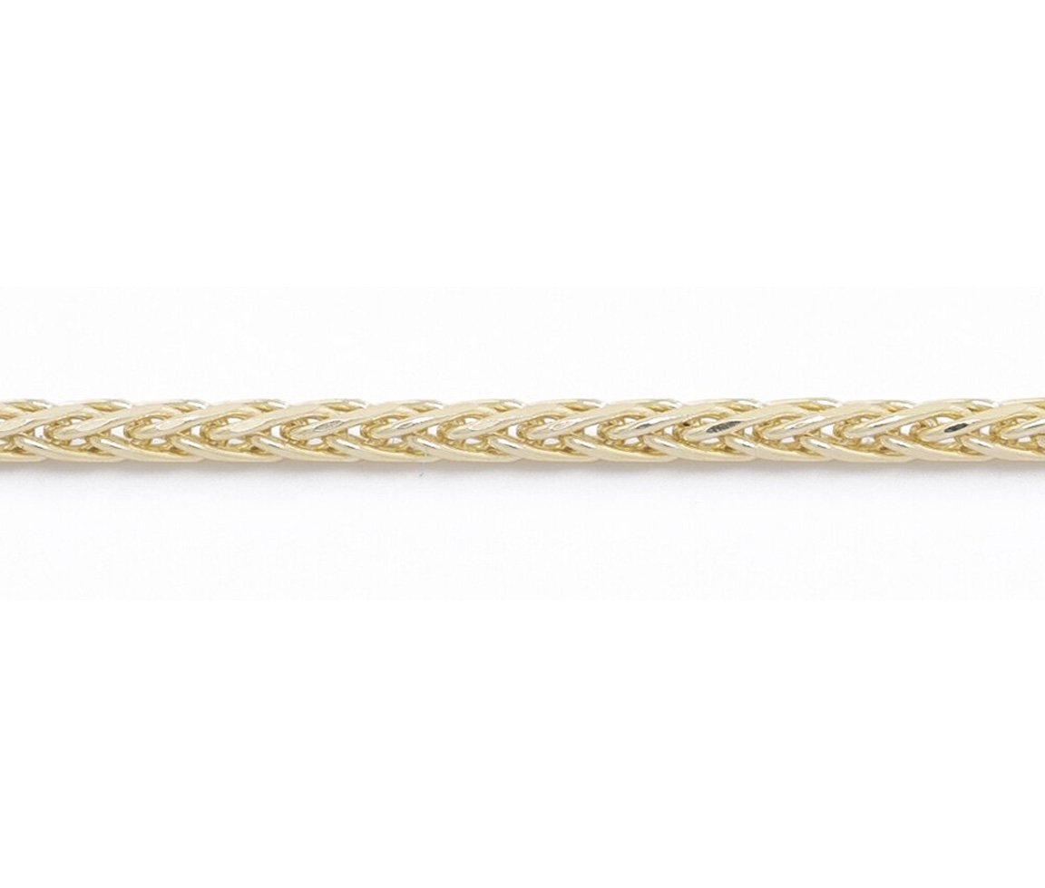 CHAINE EN OR 10K À MAILLE BLÉ - SY ORO7Y - BIJOUX D'IMPORTATION CHAINE EN OR 10K À MAILLE BLÉ - SY ORO7Y - BIJOUX D'IMPORTATION