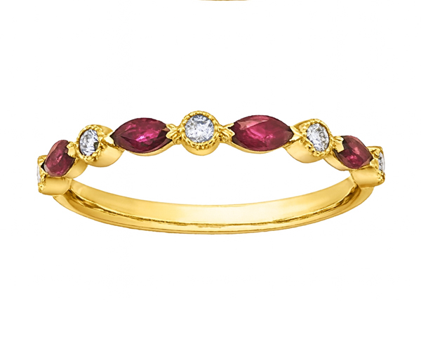 JONC EN OR AVEC RUBIS,ÉMERAUDES OU SAPHIRS ET DIAMANTS - CR DX771YRU - BIJOUX CANADIEN JONC EN OR AVEC RUBIS,ÉMERAUDES OU SAPHIRS ET DIAMANTS - CR DX771YRU - BIJOUX CANADIEN