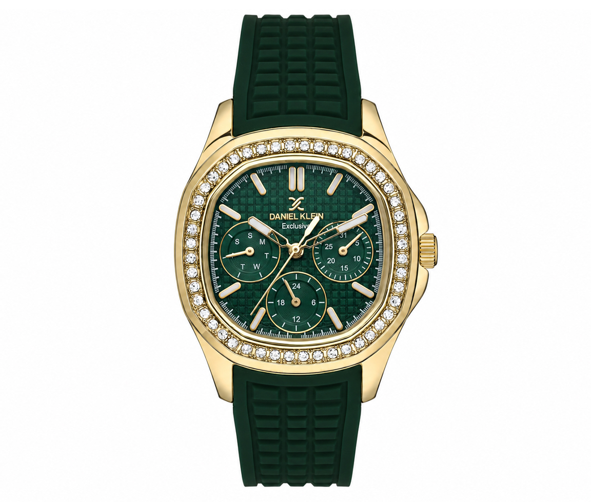 MONTRE DANIEL KLEIN AU QUARTZ MULTIFONCTIONS AVEC CZ - BA DK13665/3 - DANIEL KLEIN MONTRE DANIEL KLEIN AU QUARTZ MULTIFONCTIONS AVEC CZ - BA DK13665/3 - DANIEL KLEIN