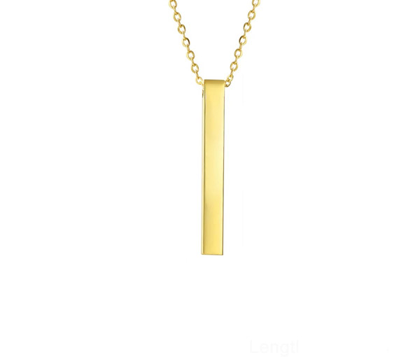 PENDENTIF BAR EN ACIER PERSONNALISABLE - SJ BARY - BIJOUTERIE SUISSE INC. PENDENTIF BAR EN ACIER PERSONNALISABLE - SJ BARY - BIJOUTERIE SUISSE INC.