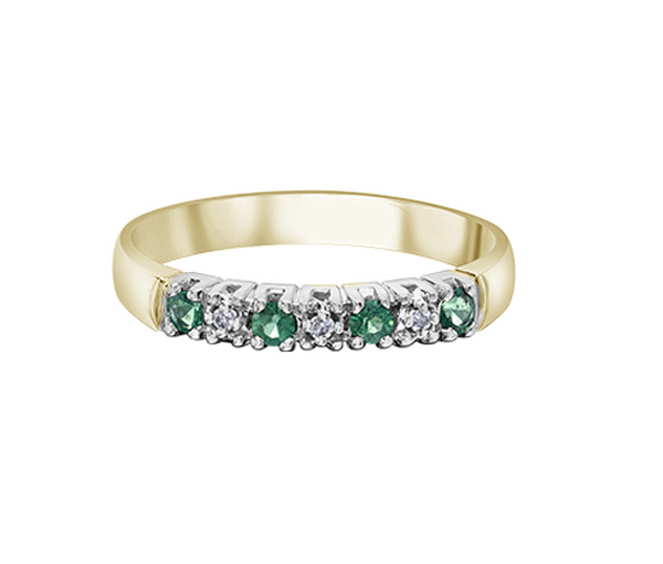 JONC SEMI-ÉTERNITÉ EN OR BLANC SERTI DE RUBIS, SAPHIRS OU ÉMERAUDES ET DE DIAMANTS - CR DX921YEM - BIJOUX CANADIEN JONC SEMI-ÉTERNITÉ EN OR BLANC SERTI DE RUBIS, SAPHIRS OU ÉMERAUDES ET DE DIAMANTS - CR DX921YEM - BIJOUX CANADIEN