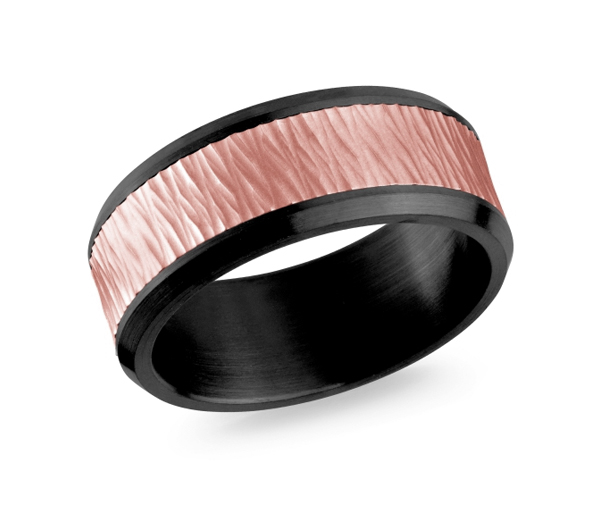 JONC EN CÉRAMIQUE NOIRE ET OR 14K - ML MRDZ009P - MALO JONC EN CÉRAMIQUE NOIRE ET OR 14K - ML MRDZ009P - MALO