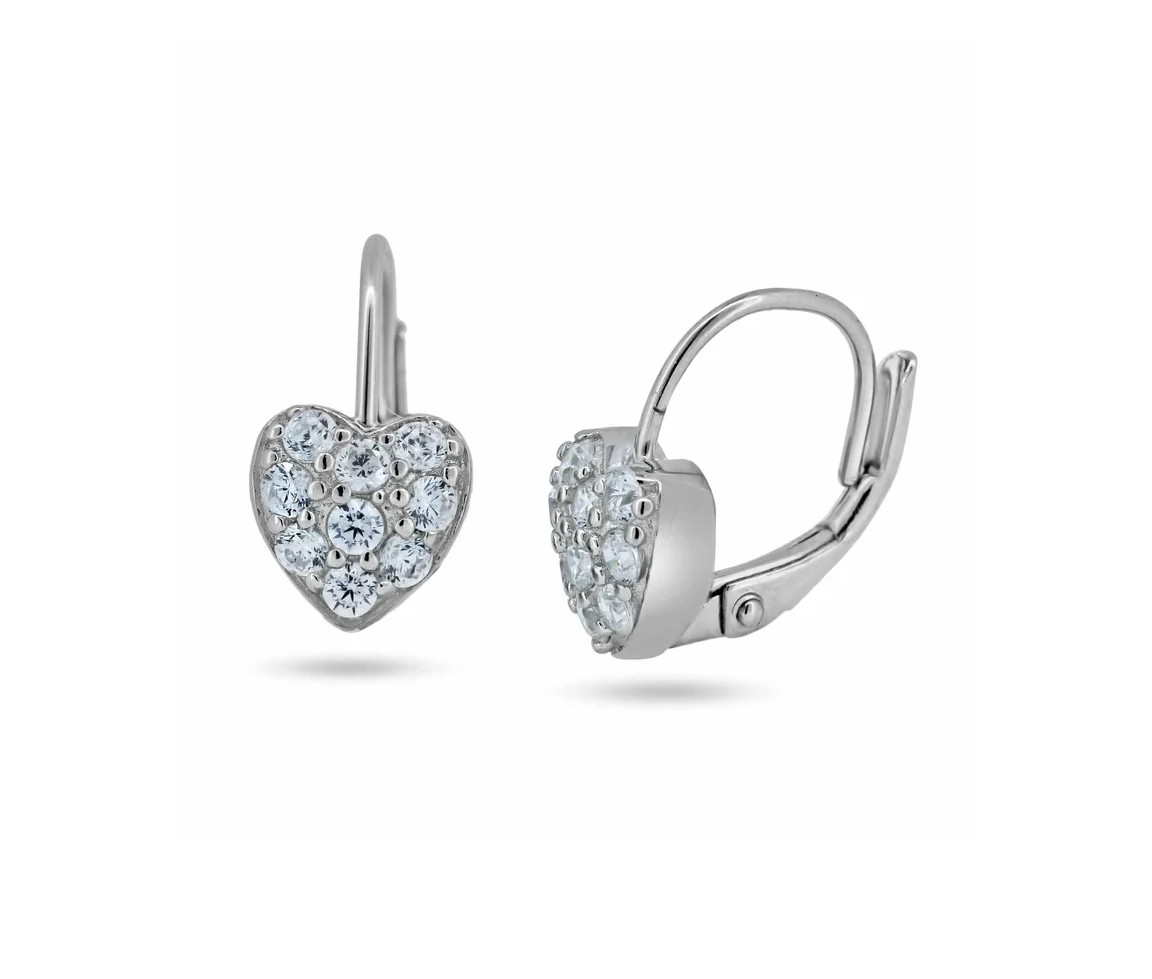 BOUCLES EN ARGENT RHODIÉ COEUR SERTIES DE CUBIQUES ZIRCONIAS AVEC ATTACHES FRANÇAISES - SP STE00624 - BIJOUX D'IMPORTATION BOUCLES EN ARGENT RHODIÉ COEUR SERTIES DE CUBIQUES ZIRCONIAS AVEC ATTACHES FRANÇAISES - SP STE00624 - BIJOUX D'IMPORTATION