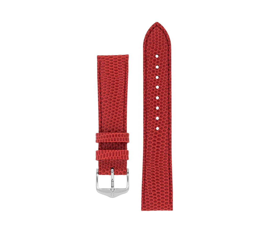 BRAC. M. HIRSCH CUIR VEAU ROUGE 12MM BRAC. M. HIRSCH CUIR VEAU ROUGE 12MM
