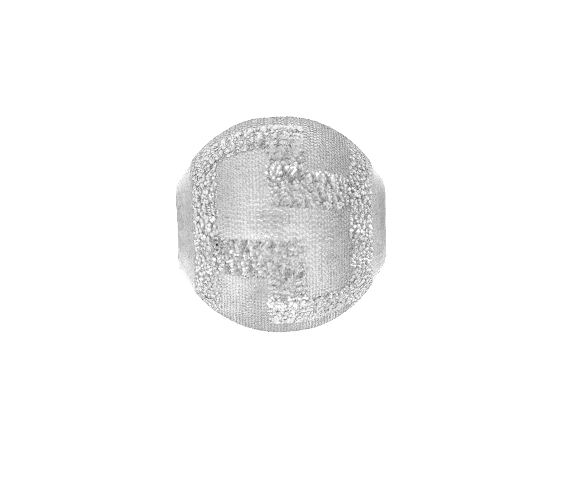 PENDENTIF BOULE DE FEU EN OR BLANC À MOTIF PENDENTIF BOULE DE FEU EN OR BLANC À MOTIF