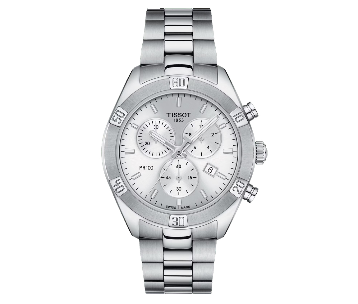 MONTRE TISSOT PR100 ACIER SAPH CHRONO MONTRE TISSOT PR100 ACIER SAPH CHRONO