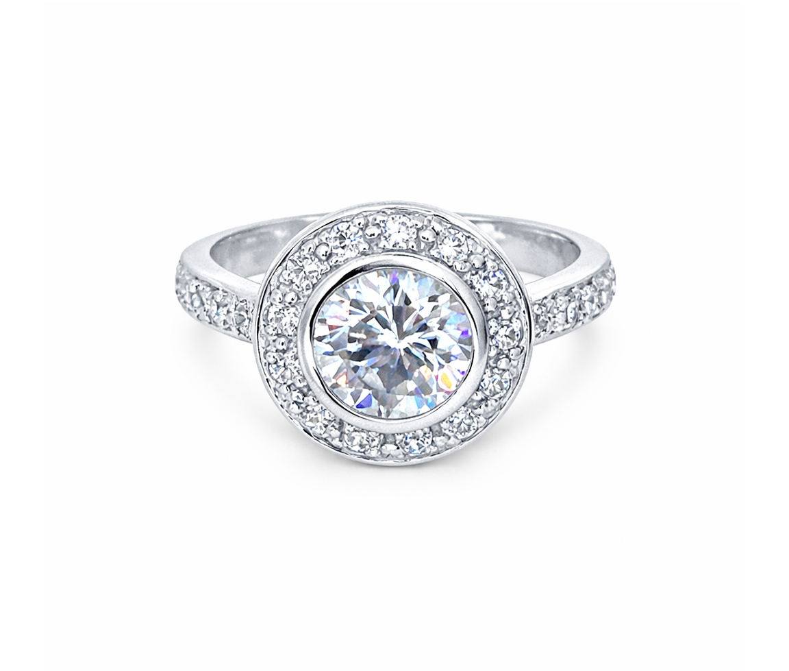 BAGUE EN ARGENT RHODIÉ SERTIE DE CUBIQUES ZIRCONIAS - MB BD65 - BIJOUX D'IMPORTATION BAGUE EN ARGENT RHODIÉ SERTIE DE CUBIQUES ZIRCONIAS - MB BD65 - BIJOUX D'IMPORTATION