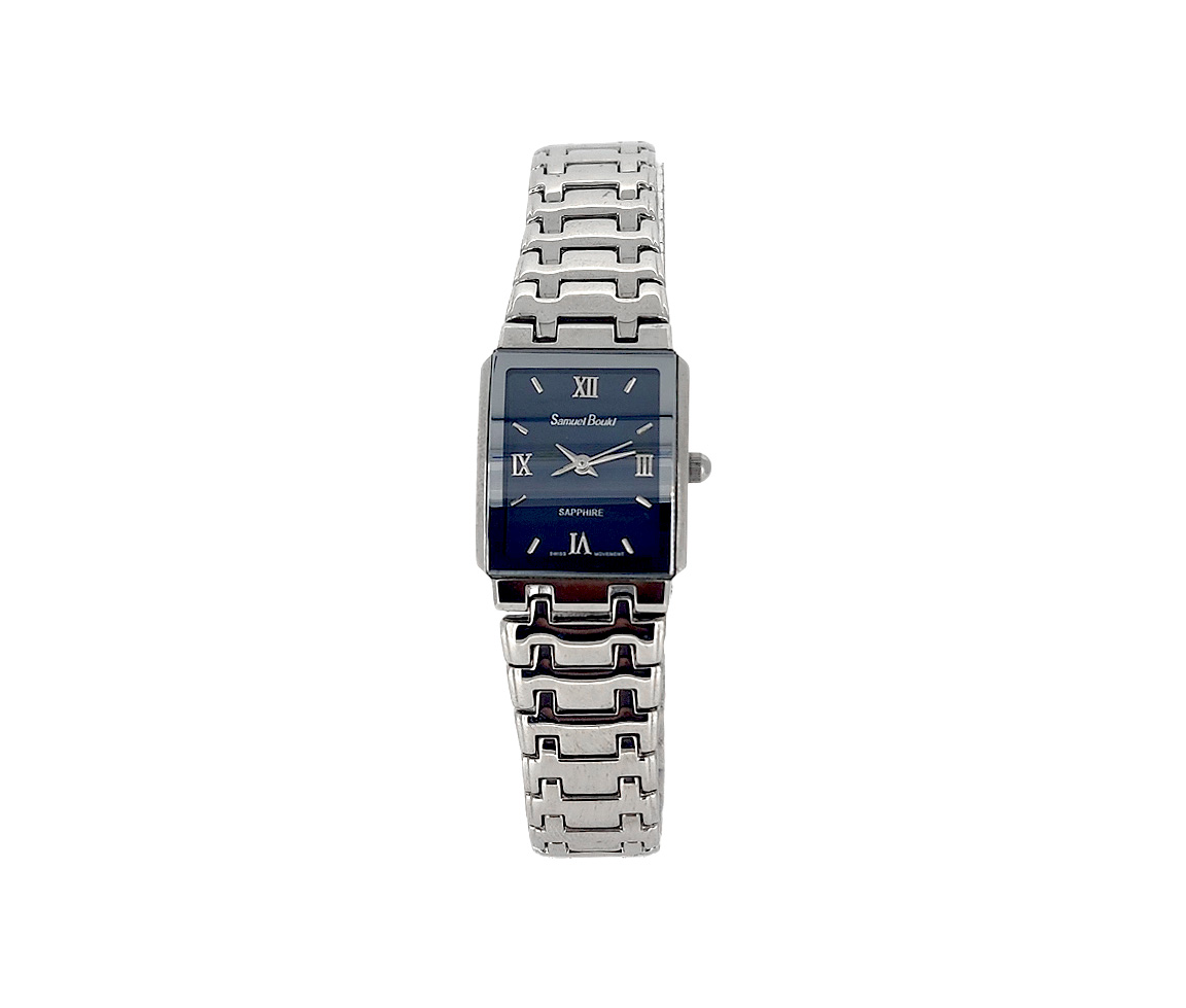 MONTRE POUR DAME RECTANGULAIRE SAMUEL BOUKI EN ACIER - DI BL435 - SAMUEL BOUKI MONTRE POUR DAME RECTANGULAIRE SAMUEL BOUKI EN ACIER - DI BL435 - SAMUEL BOUKI