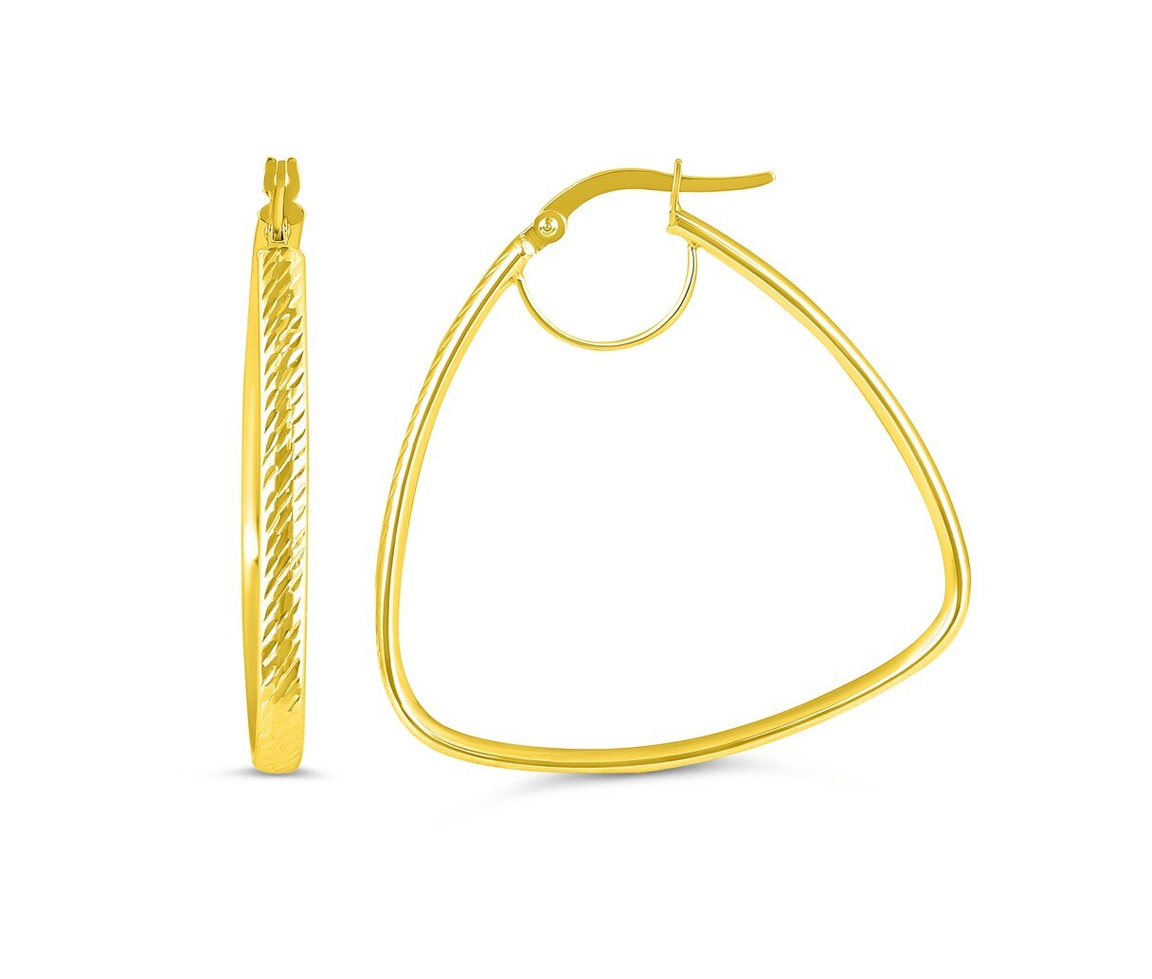 BOUCLES ANNEAUX TRIANGLES UNIES - SY 1038E - BIJOUX D'IMPORTATION BOUCLES ANNEAUX TRIANGLES UNIES - SY 1038E - BIJOUX D'IMPORTATION