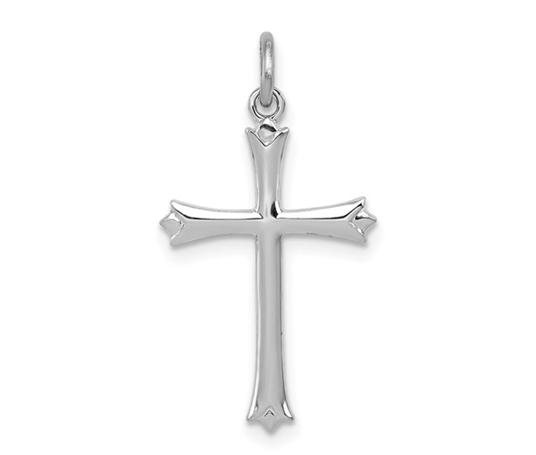 PENDENTIF CROIX EN ARGENT RHODIÉ - QG QC5250 - IMPORTATION PENDENTIF CROIX EN ARGENT RHODIÉ - QG QC5250 - IMPORTATION
