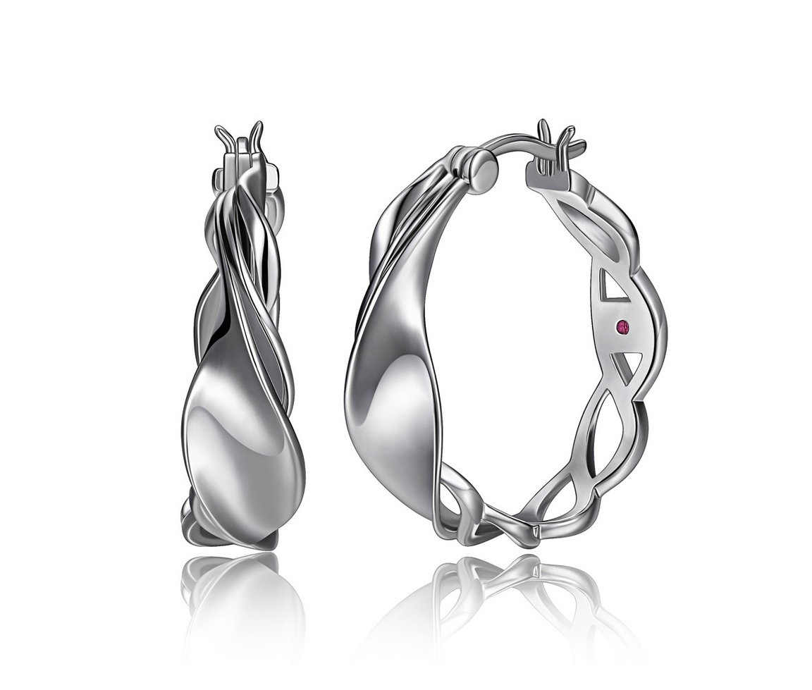 BOUCLES ANNEAUX ARGENT ISLAND LIFE - PJ R2LC80A00J - ELLE BOUCLES ANNEAUX ARGENT ISLAND LIFE - PJ R2LC80A00J - ELLE