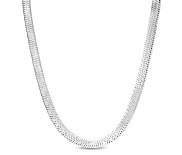 CHAINE CHEVRON EN ACIER - AZ ZWN18 16 - AREZZO CHAINE CHEVRON EN ACIER - AZ ZWN18 16 - AREZZO