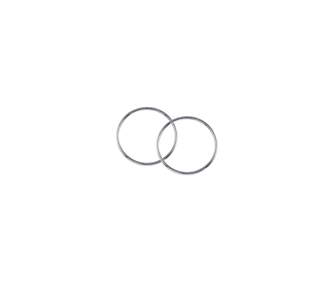 BOUCLES DORMEUSES 10K BLANC - SY 1181 - BIJOUX D'IMPORTATION BOUCLES DORMEUSES 10K BLANC - SY 1181 - BIJOUX D'IMPORTATION