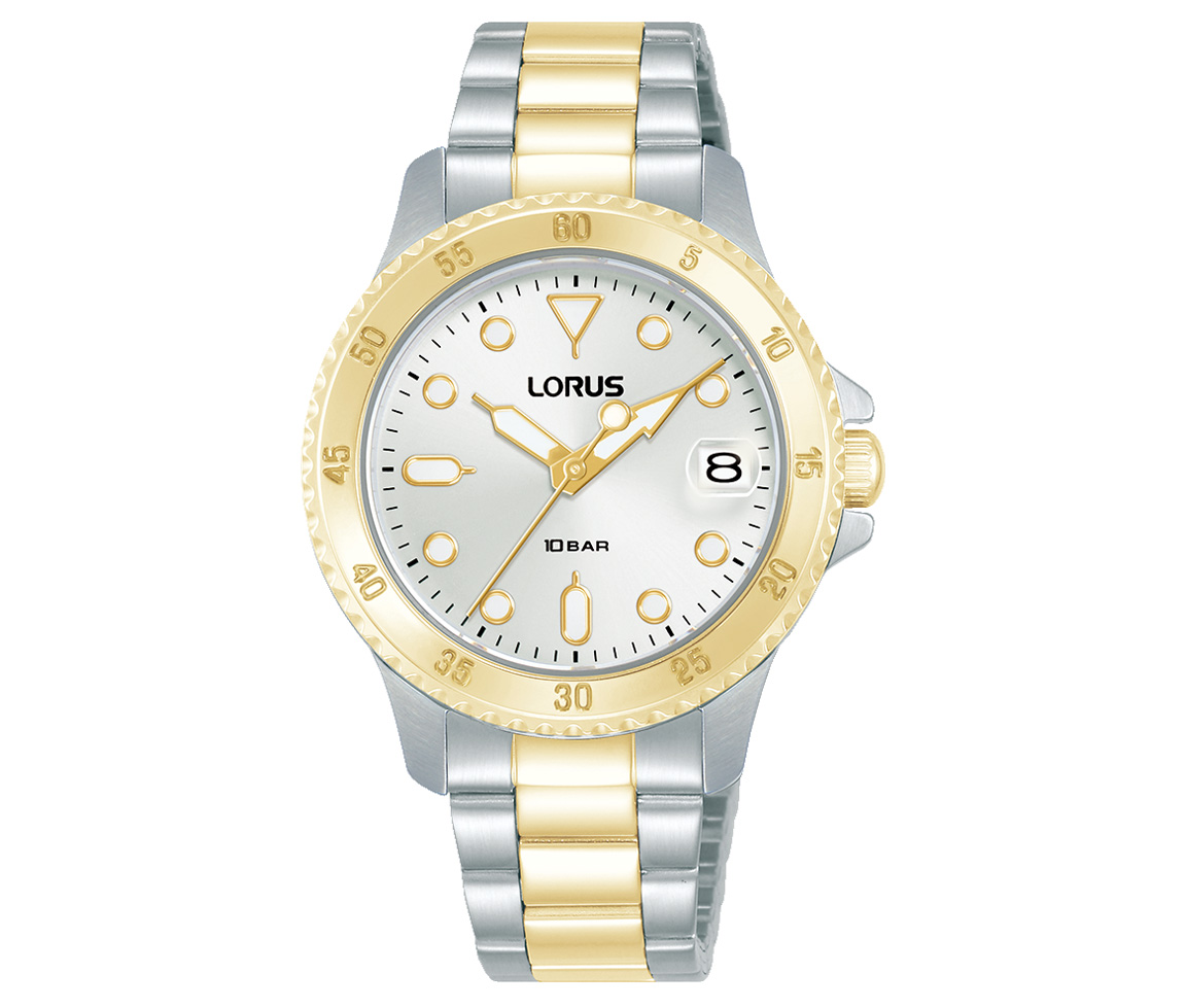 MONTRE LORUS POUR DAME EN ACIER/PVD OR 2 TONS - OD RG814DX9 - LORUS MONTRE LORUS POUR DAME EN ACIER/PVD OR 2 TONS - OD RG814DX9 - LORUS