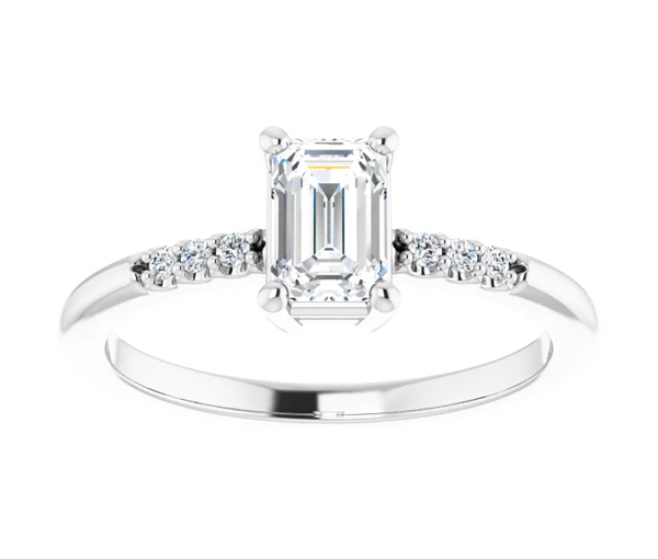 BAGUE EN OR AVEC DES DIAMANTS LABORATOIRE - ST 72344W/1050 - BIJOUX IMPORTATION BAGUE EN OR AVEC DES DIAMANTS LABORATOIRE - ST 72344W/1050 - BIJOUX IMPORTATION