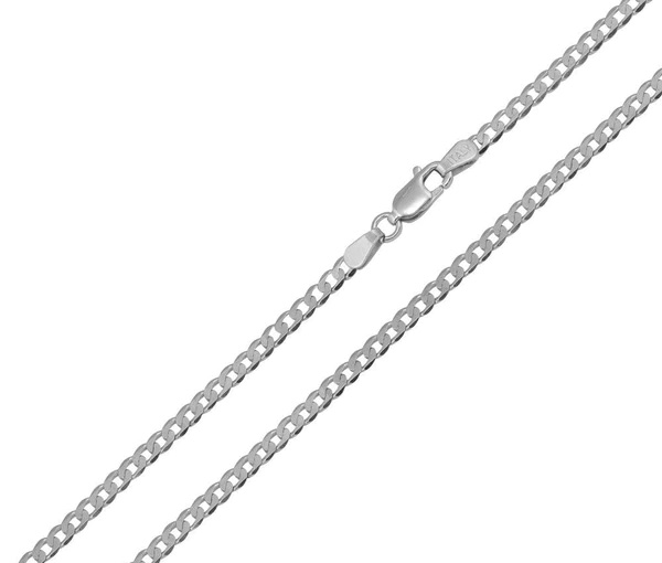 BRACELET EN ARGENT RHODIÉ À MAILLE GOURMETE - SP CH416RH7 - BIJOUX D'IMPORTATION BRACELET EN ARGENT RHODIÉ À MAILLE GOURMETE - SP CH416RH7 - BIJOUX D'IMPORTATION