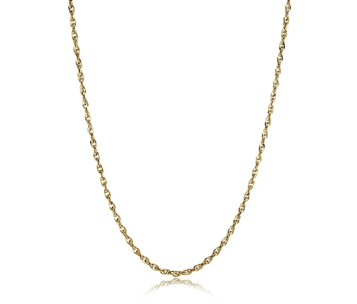 CHAINE EN ACIER/PVD OR À MAILLE OLYMPIQUE - IG SWN110/20 - VÉLORIA CHAINE EN ACIER/PVD OR À MAILLE OLYMPIQUE - IG SWN110/20 - VÉLORIA