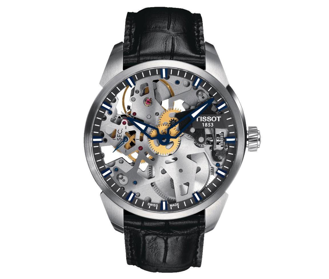 TISSOT T-COMPLICATION SQUELETTE 43MM - T0704051641100 - Tissot TISSOT T-COMPLICATION SQUELETTE 43MM - T0704051641100 - Tissot