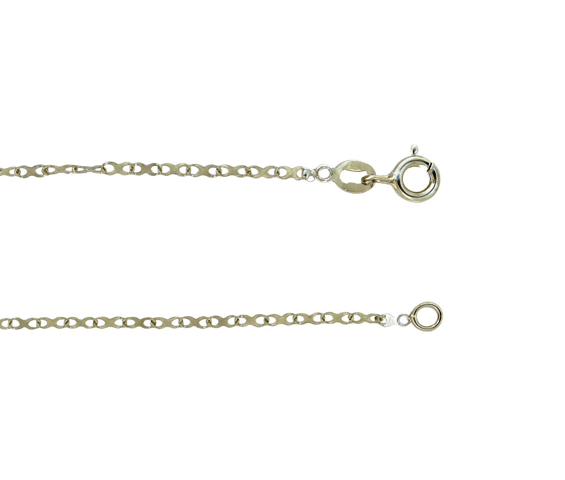 CHAINE EN OR JAUNE À MAILLE INFINI - S CHINF1.6Y18 - BIJOUX D'IMPORTATION CHAINE EN OR JAUNE À MAILLE INFINI - S CHINF1.6Y18 - BIJOUX D'IMPORTATION