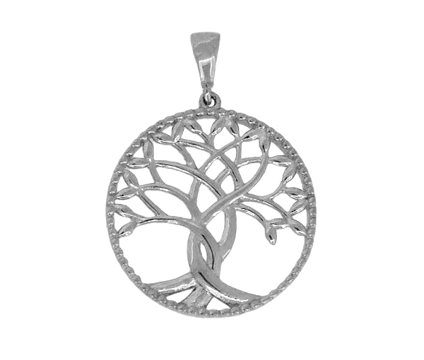 PENDENTIF ARBRE DE VIE AJOURÉ EN OR BLANC - CB PWA32146 - CBE PENDENTIF ARBRE DE VIE AJOURÉ EN OR BLANC - CB PWA32146 - CBE